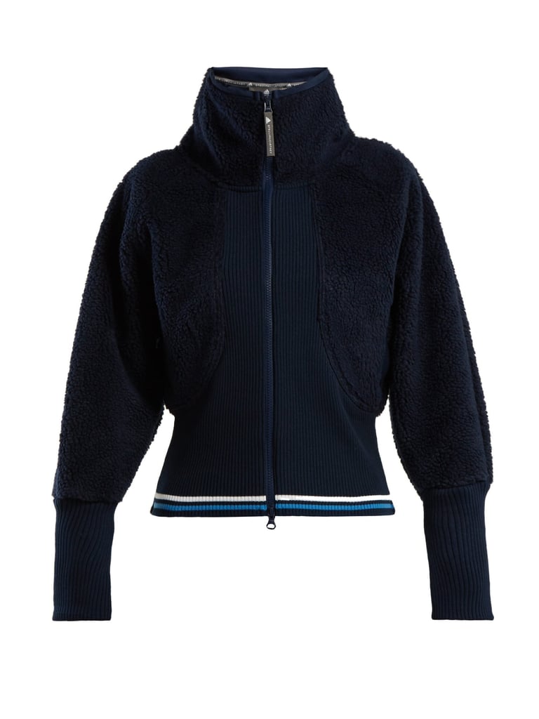 Adidas By Stella McCartney Train High-Neck Fleece Jacket