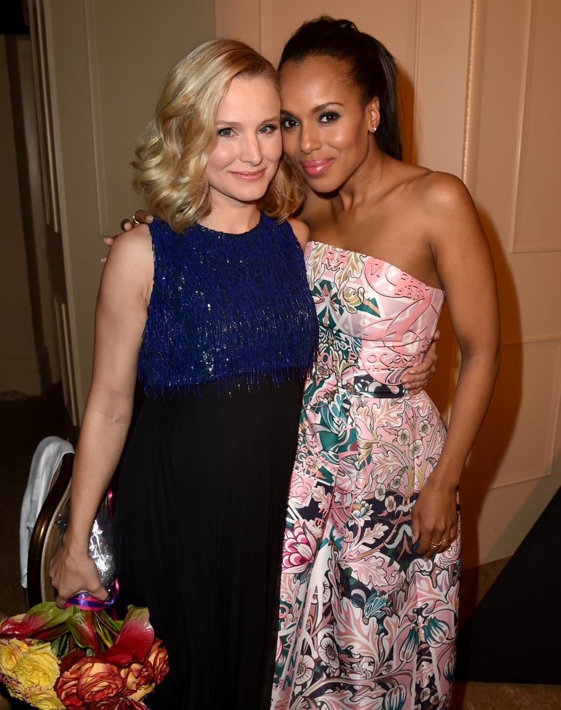 Kerry Washington and Kristen Bell at HFPA Banquet | Pictures