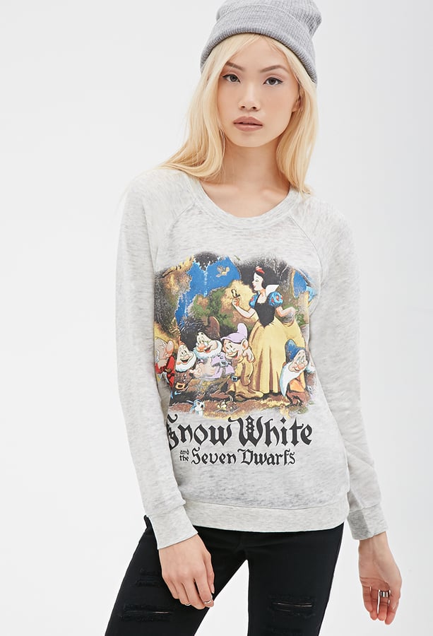 Forever 21 Snow White Raglan Sweatshirt