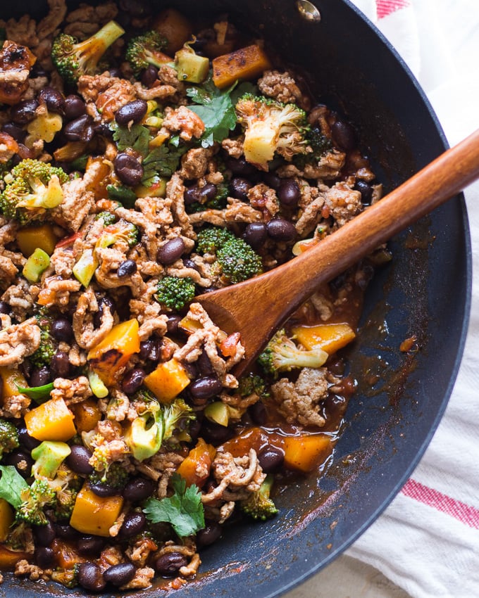 Turkey Enchilada Stir-Fry