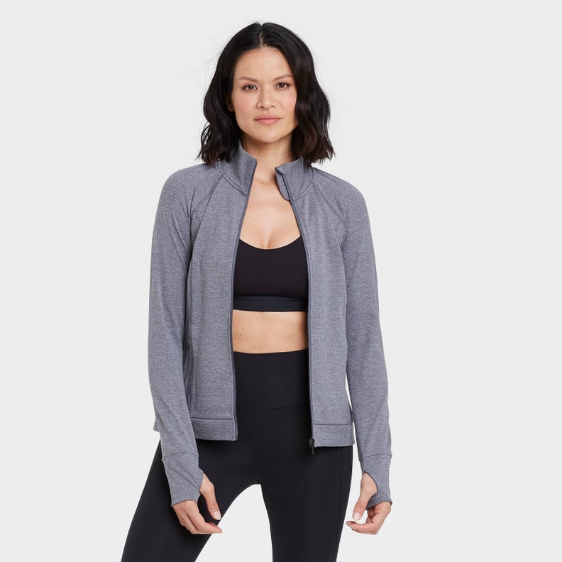 An Outer Layer: All in Motion Zip-Front Jacket