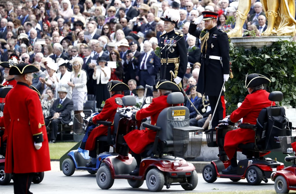 Prince Harry at the Founder's Day Parade June 2019