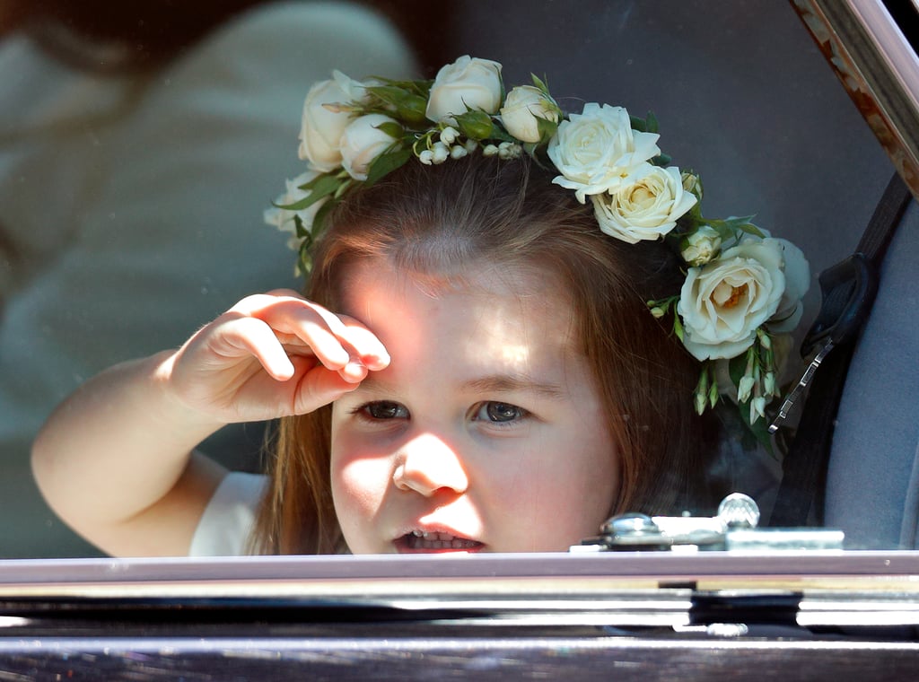 George and Charlotte at Harry's Wedding Pictures