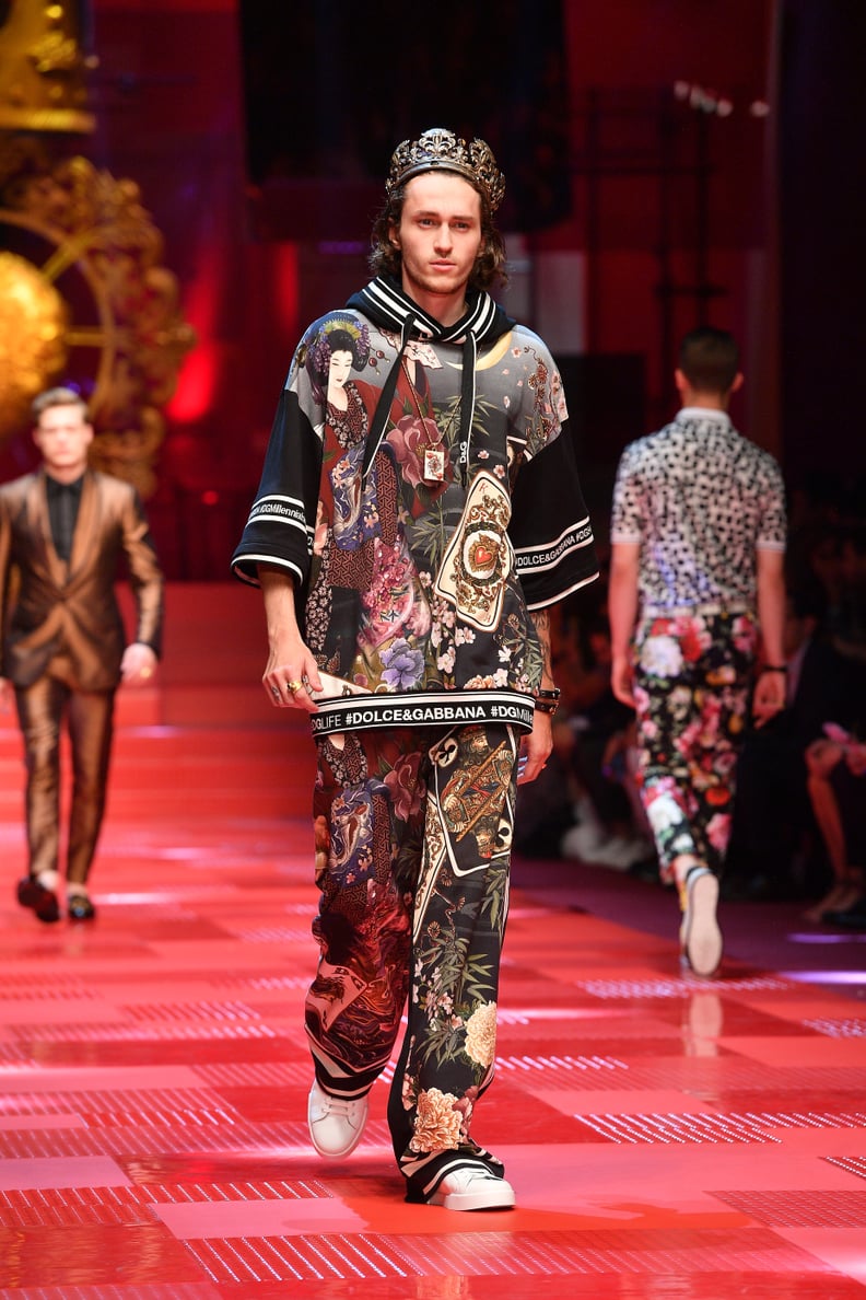 Braison Cyrus Walked the Dolce & Gabbana Spring/Summer '18 Show