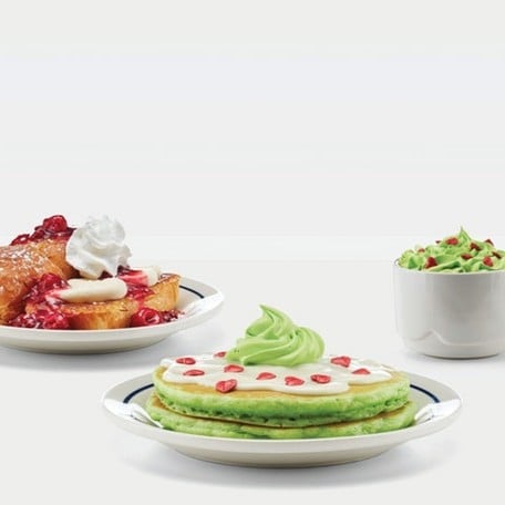 Grinch Menu at IHOP