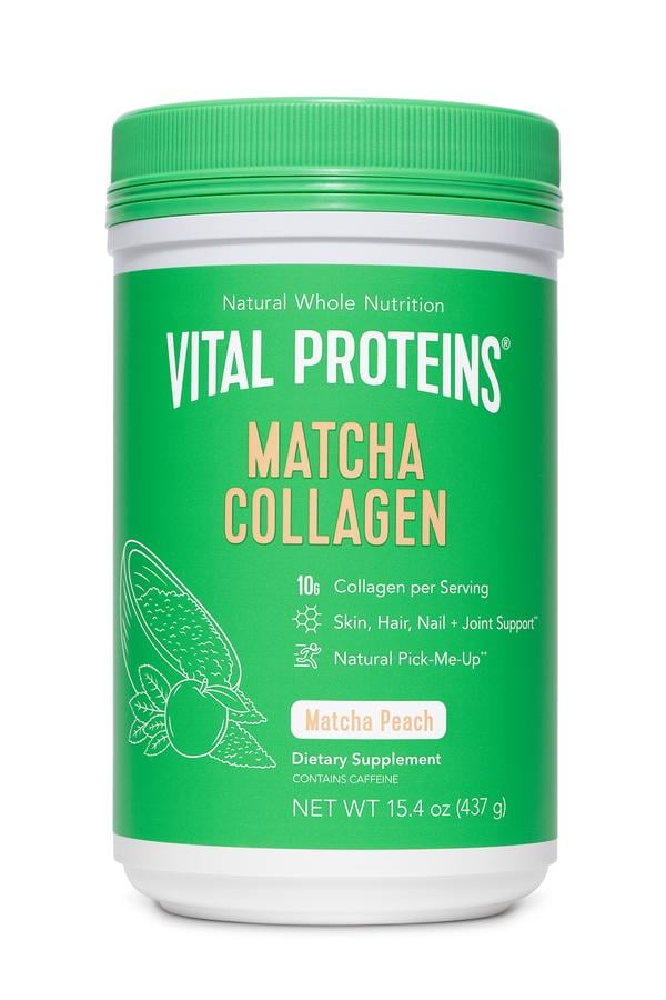 Vital Proteins Matcha Collagen in Peach Matcha