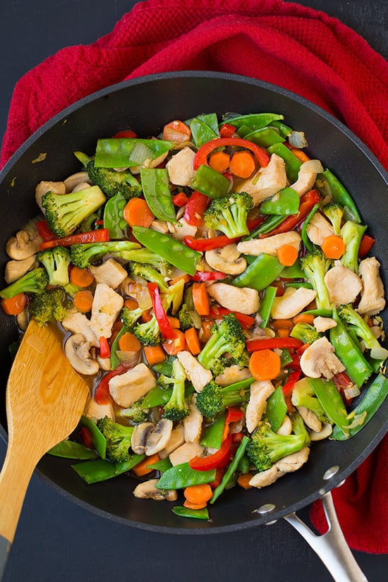 Chicken and Vegetable Stir-Fry