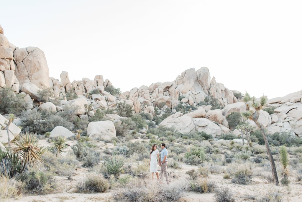 Mojave Desert Engagement Photos