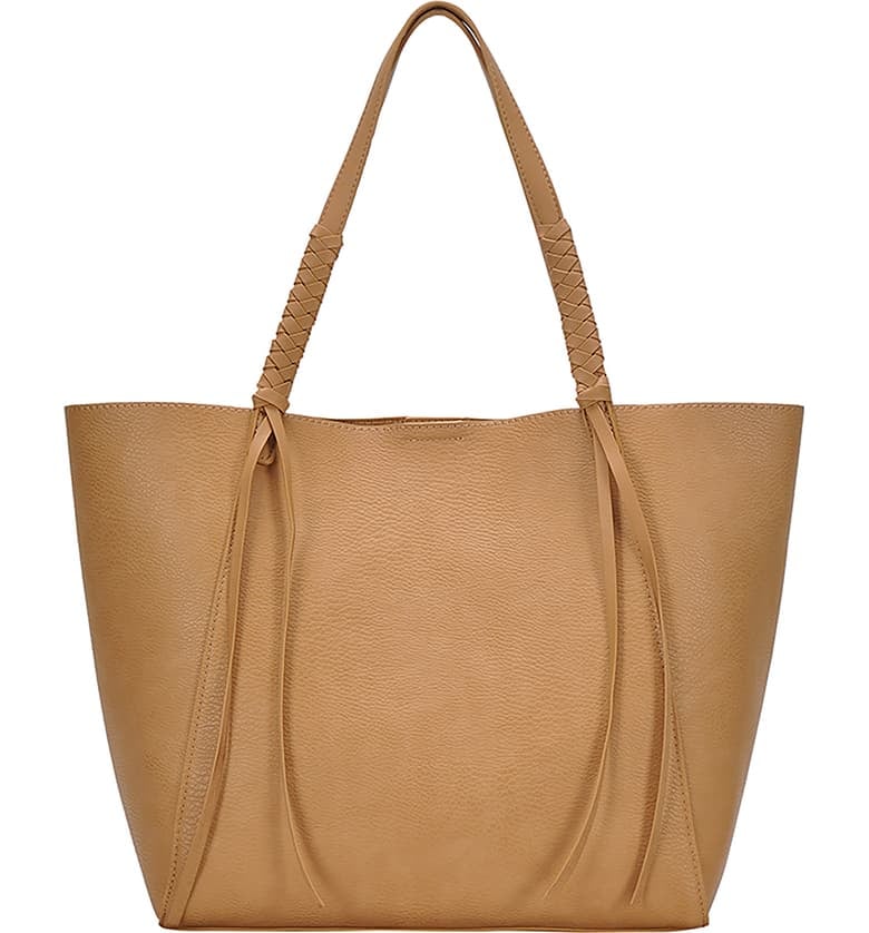 Antik Kraft Knotted Strap Faux Leather Tote