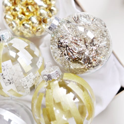 Glass Ball Ornament DIYs