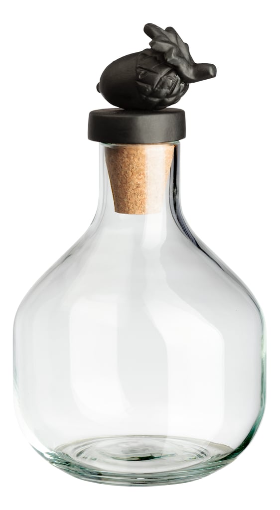 Clear Glass Bottle ($13)