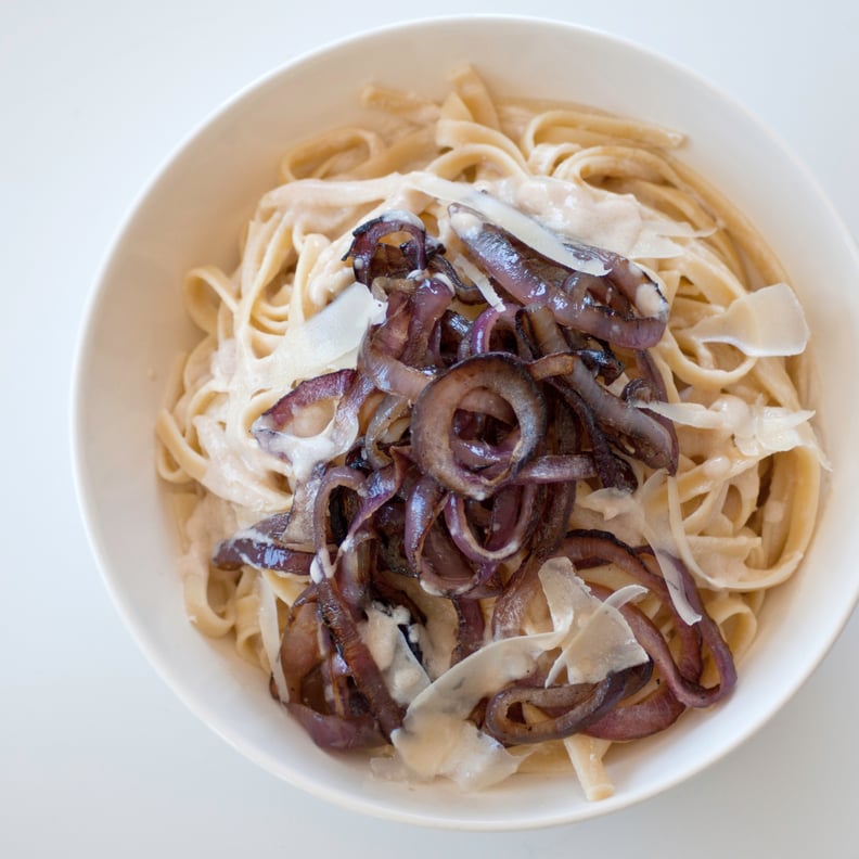 Caramelized Red Onion Fettuccine