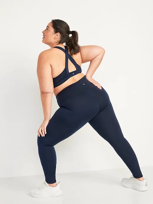 Best Affordable Leggings: Old Navy High-Waisted PowerPress Leggings, If  You Love Indoor Cycling, You Need These 9 Leggings