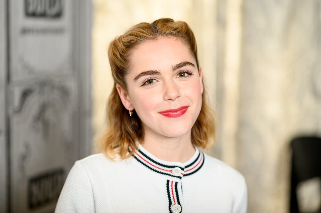 Kiernan Shipka at a Press Event For Chilling Adventures of Sabrina in 2019