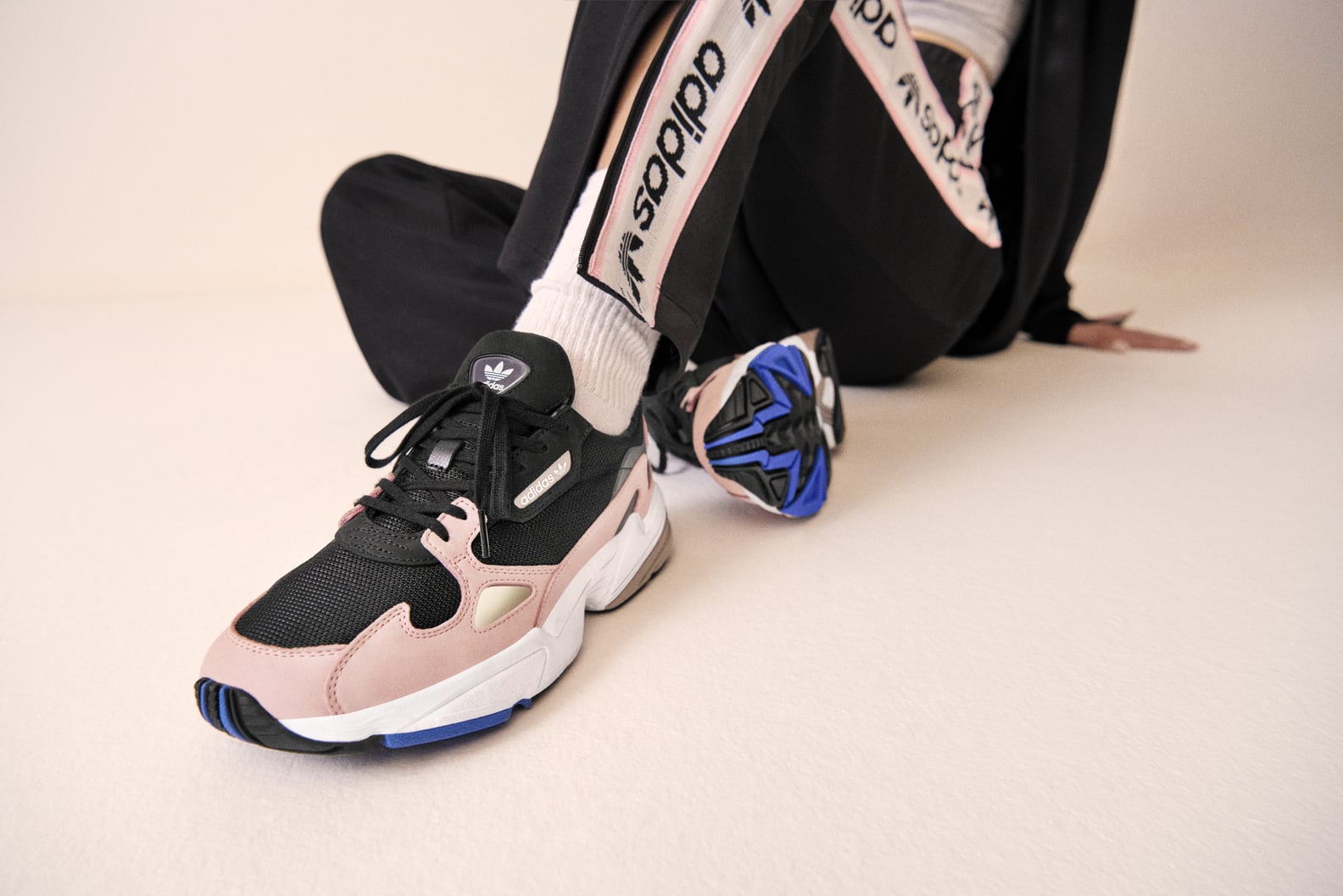 Kylie Jenner Adidas Falcon Sneakers 2018 | POPSUGAR Fashion