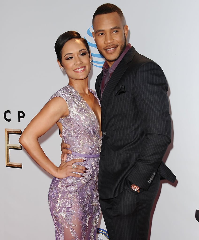 Grace Gealey and Trai Byers
