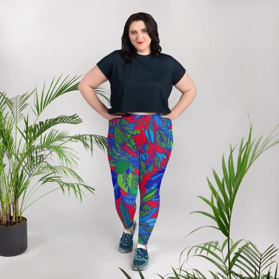 Red Lala Leggings