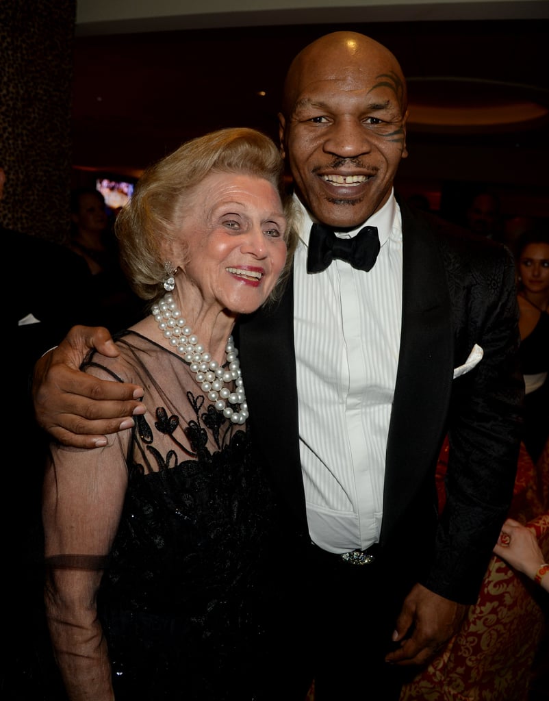 He Posed With Philanthropist Barbara Davis