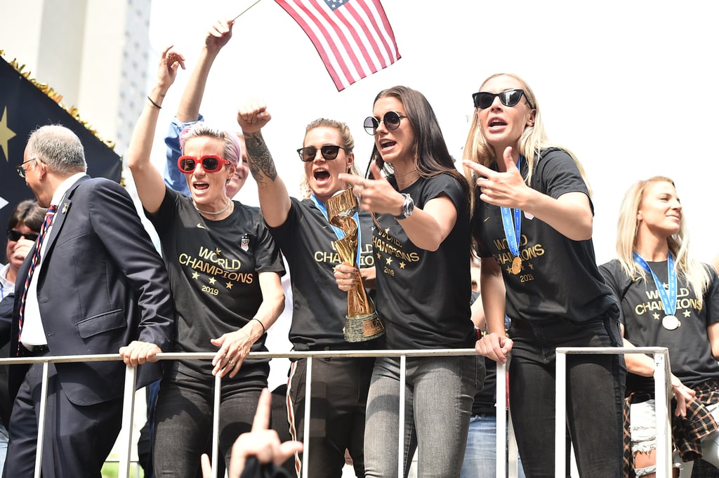 US Women's Soccer Team Ticker-Tape Parade Photos
