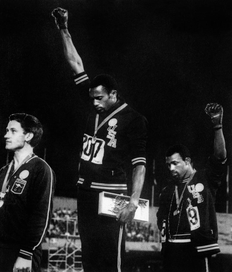 1968: Black Athletes Protest Racial Injustice