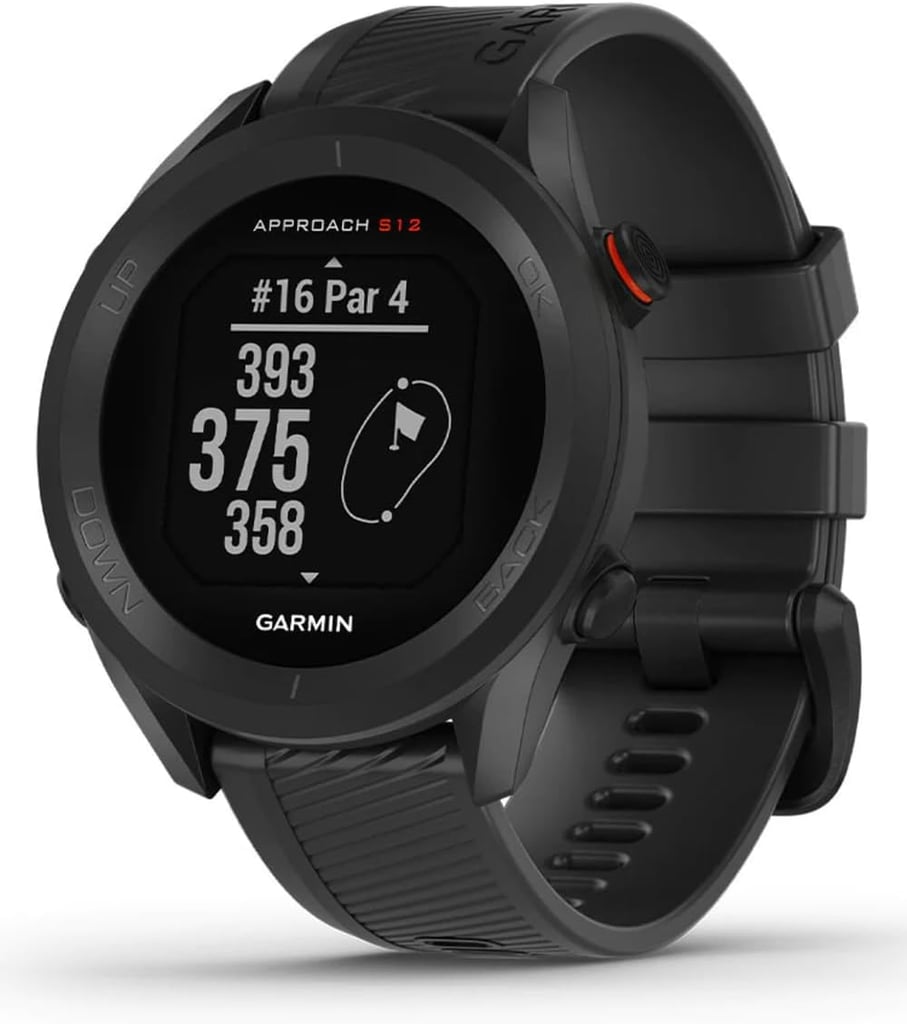 Garmin Approach S12, Easy-to-Use GPS Golf Watch ($150, originally $200)

Shopping for a golf enthusiast? This watch is such a helpful gift for the avid player. It's a smartwatch that provides all the data they need to play their best game, including calculating yardages, keeping track of the score, and so much more. It stores layouts of more than 42,000 courses from around the world. Plus, it has a battery life of up to 30 hours in GPS mode.