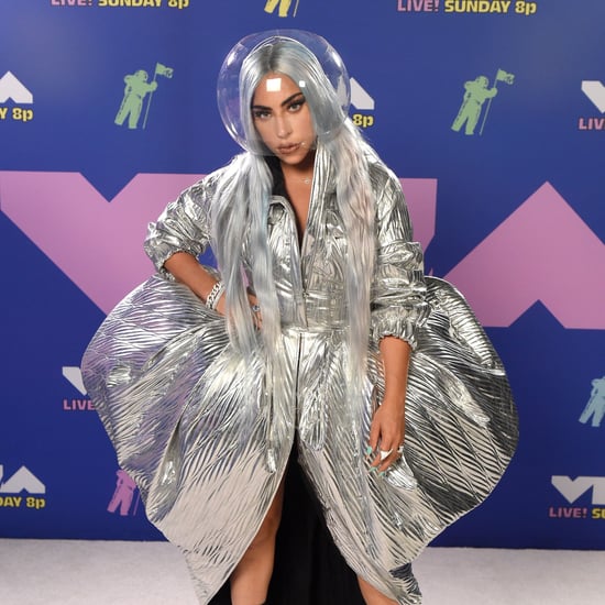 Lady Gaga Metallic Dress at the MTV VMAs 2020