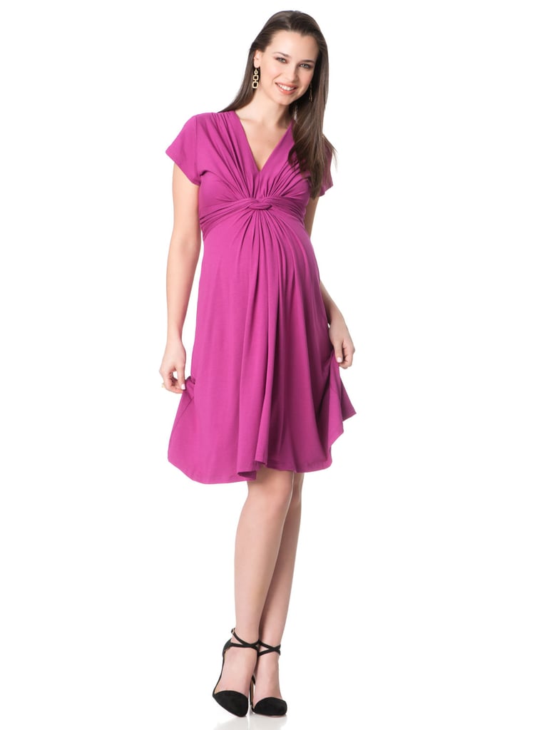 Séraphine Short Sleeve Knot Front Maternity Dress (Kate's pick! $79)
