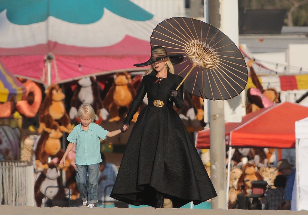 American Horror Story: Hotel Set Pictures