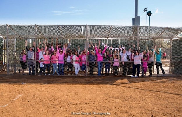 Baseball Gender-Reveal Baby Announcement