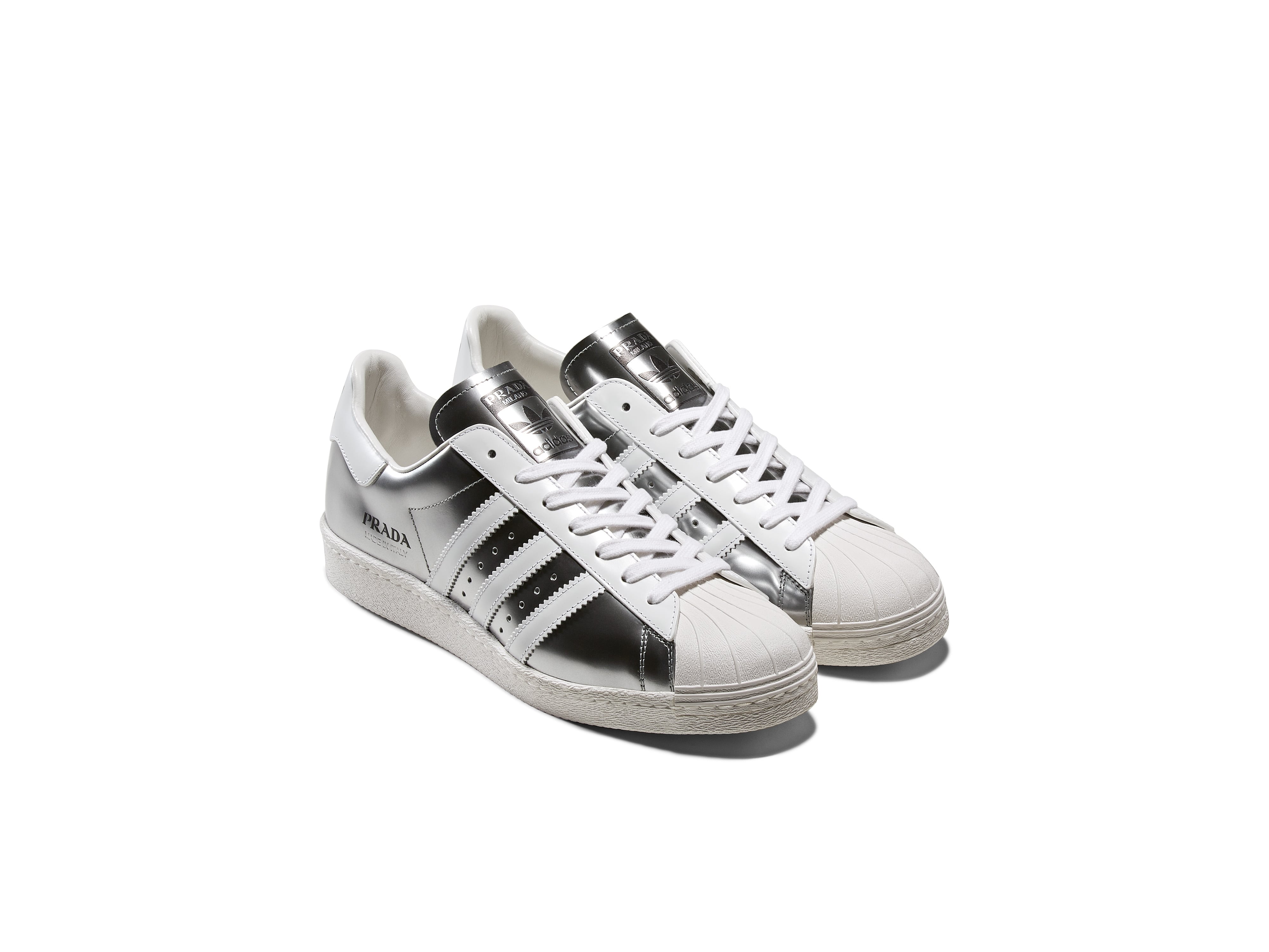 Prada and Adidas Unveil Superstar Sneakers in New Colorways | POPSUGAR  Fashion