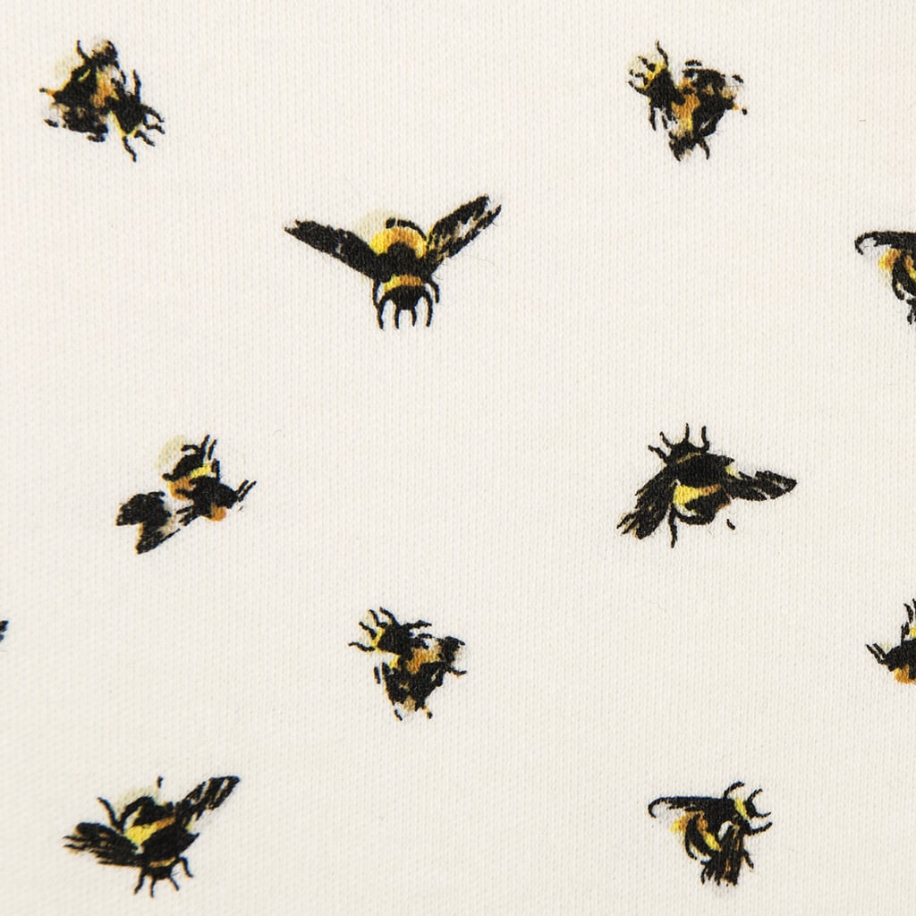 小蜜蜂打印针织毯子(13美元)