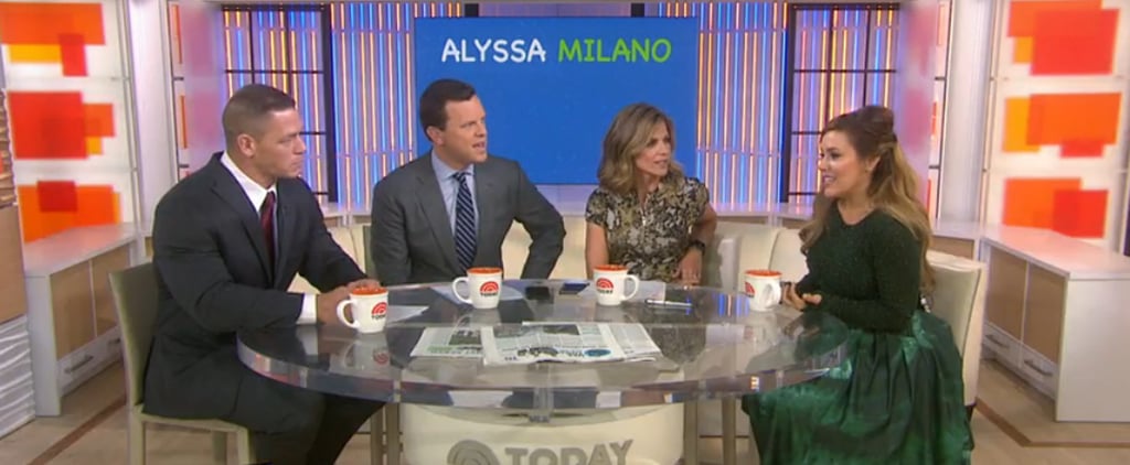 Alyssa Milano Talks Breastfeeding in Public
