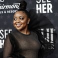 Quinta Brunson Makes a Statement in a Bodycon Ruffle Dress at the Critics' Choice Awards