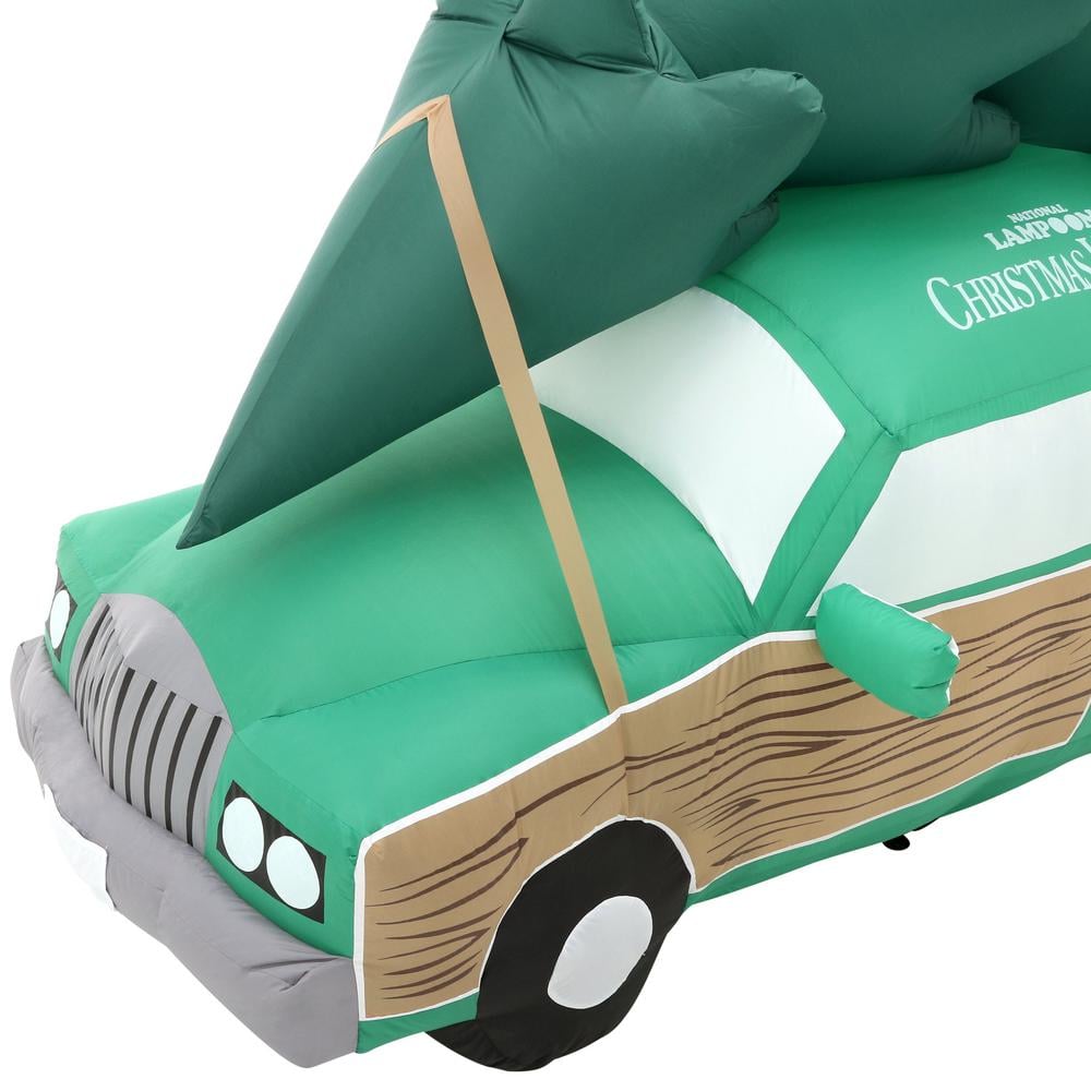 And if you don't feel like getting off the couch, just Amazon Prime the Inflatable Christmas Holiday Station Wagon ($132) to your house for a few more bucks.