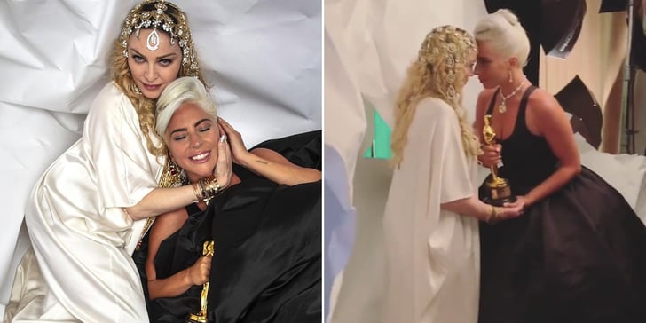 Lady Gaga and Madonna at the 2019 Oscars Afterparty | POPSUGAR Celebrity UK