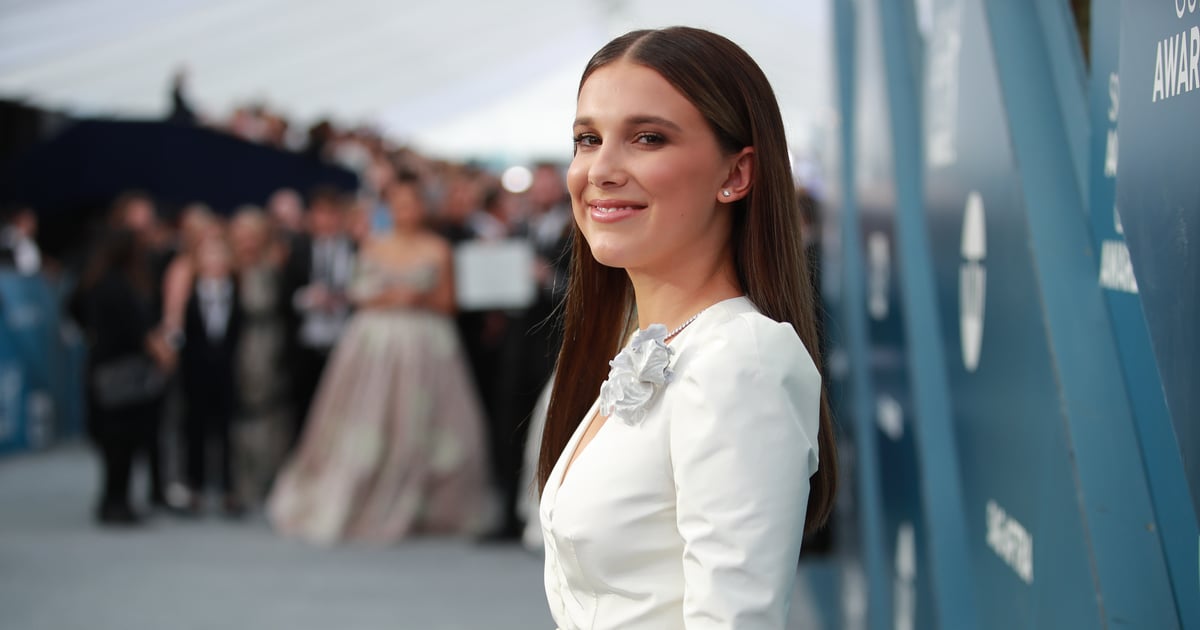 Millie Bobby Brown Is Almost Unrecognizable With Blond Curtain Bangs.jpg