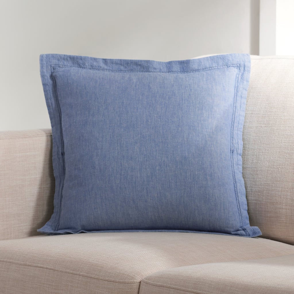 Gap Home Washed Denim Decorative Square Throw Pillow