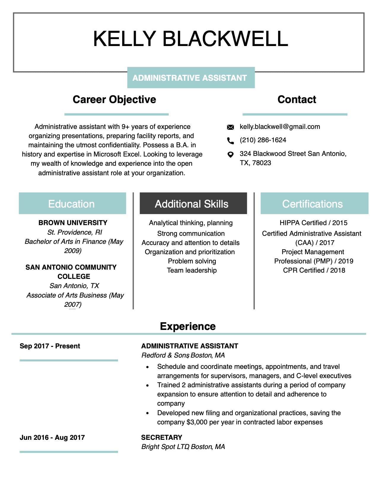 Resume Genius Windsor Template 10 Resume Templates That Will Help You Stand Out From The Stack Popsugar Money Career Photo 8
