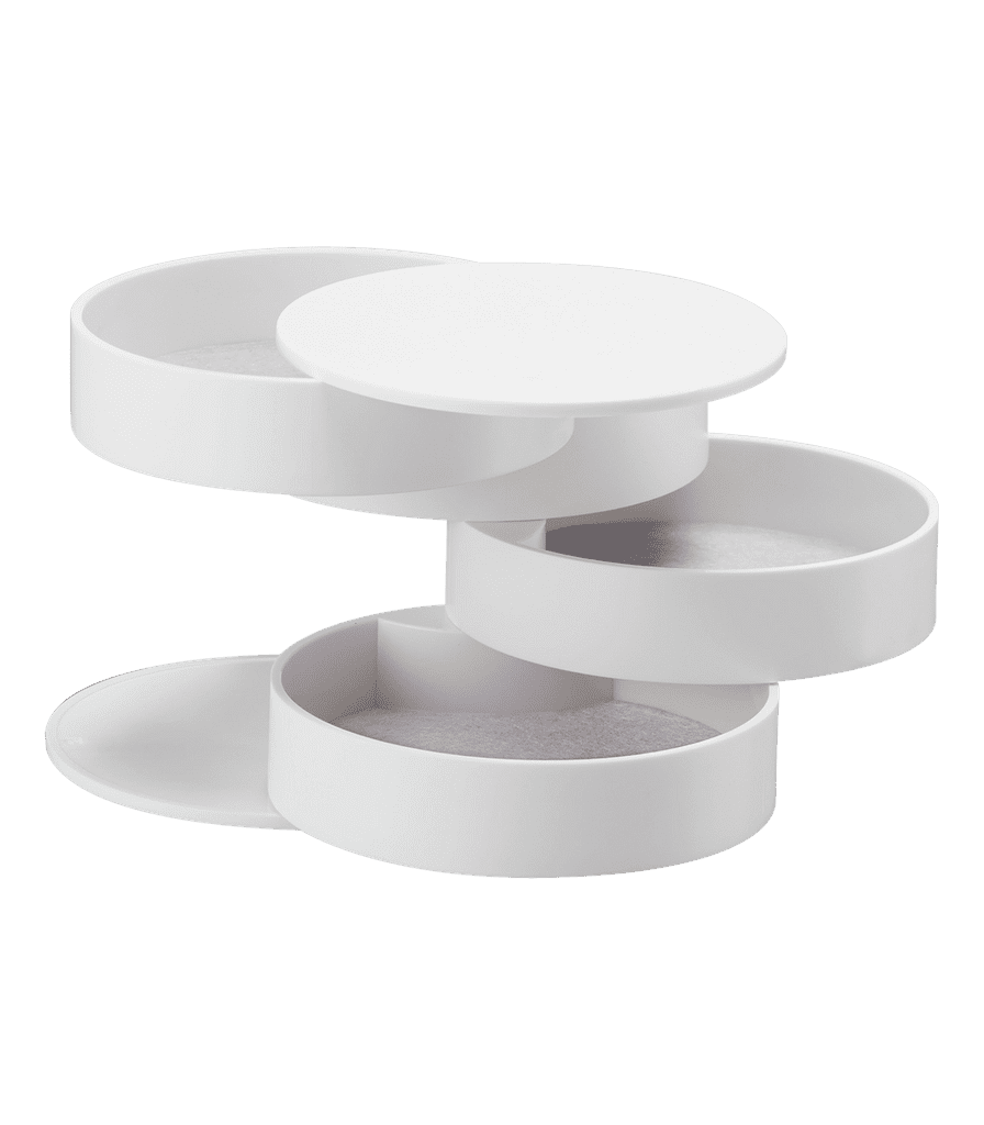 Yamazaki 4-Tier Stacked Jewelry Box