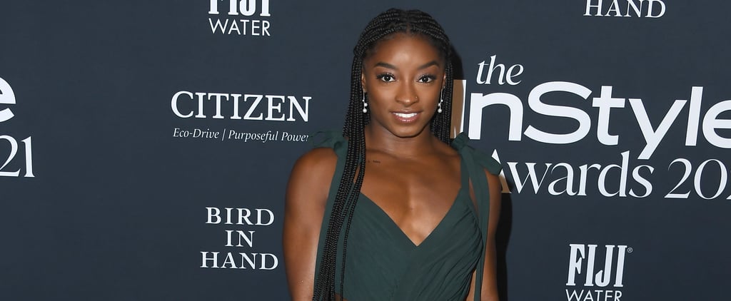 Simone Biles Closes Out Her Turks and Caicos Vacation in a Green Halter Bikini