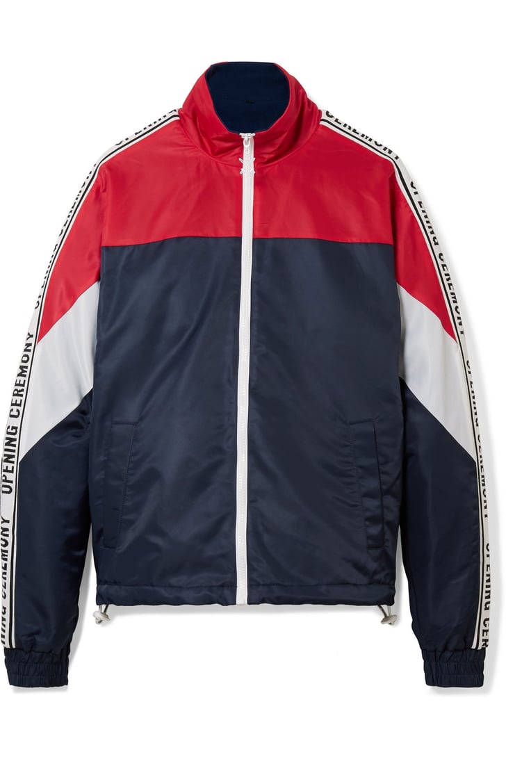 Opening Ceremony Warm Up Color block Shell Jacket See and Shop