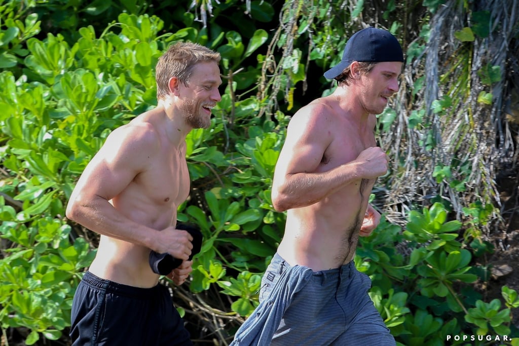 Shirtless-Charlie-Hunnam-Garrett-Hedlund.