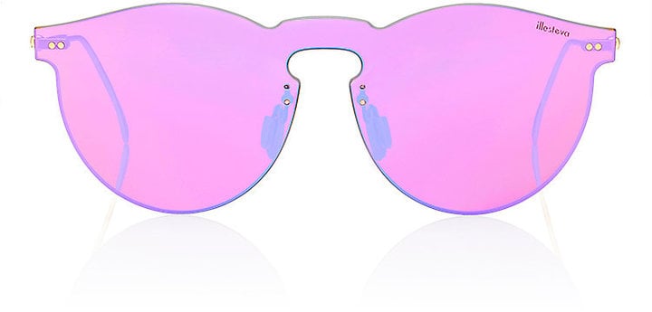 Behold the power of millennial pink on these Illesteva Women's Leonard Mask Sunglasses ($190).