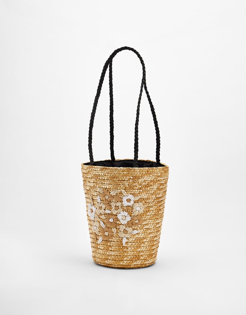 Jute bucket bag