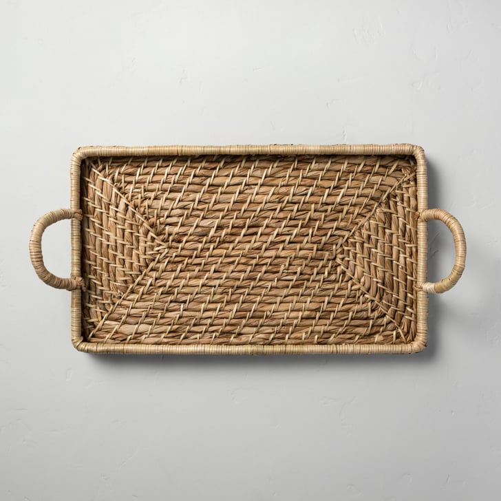 For Serving Hearth & Hand with Magnolia Woven Rectangular Serve Tray