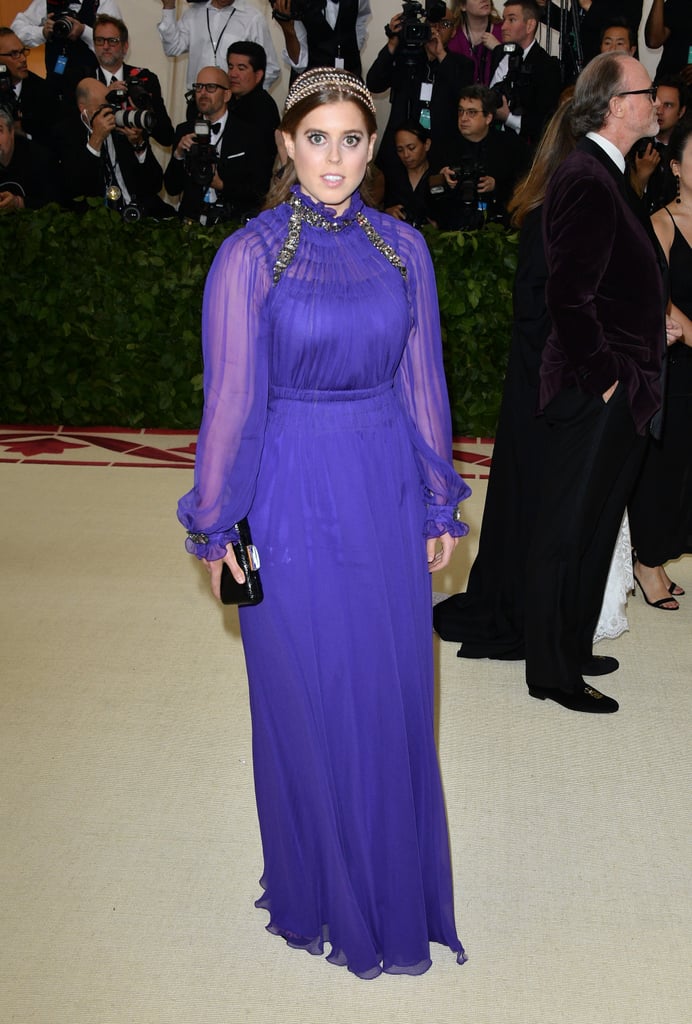 Princess Beatrice of York at the 2018 Met Gala