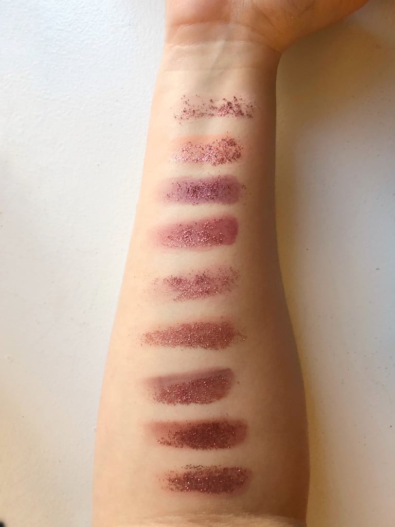 Satin-Soft Matte Shades With Pressed Glitter