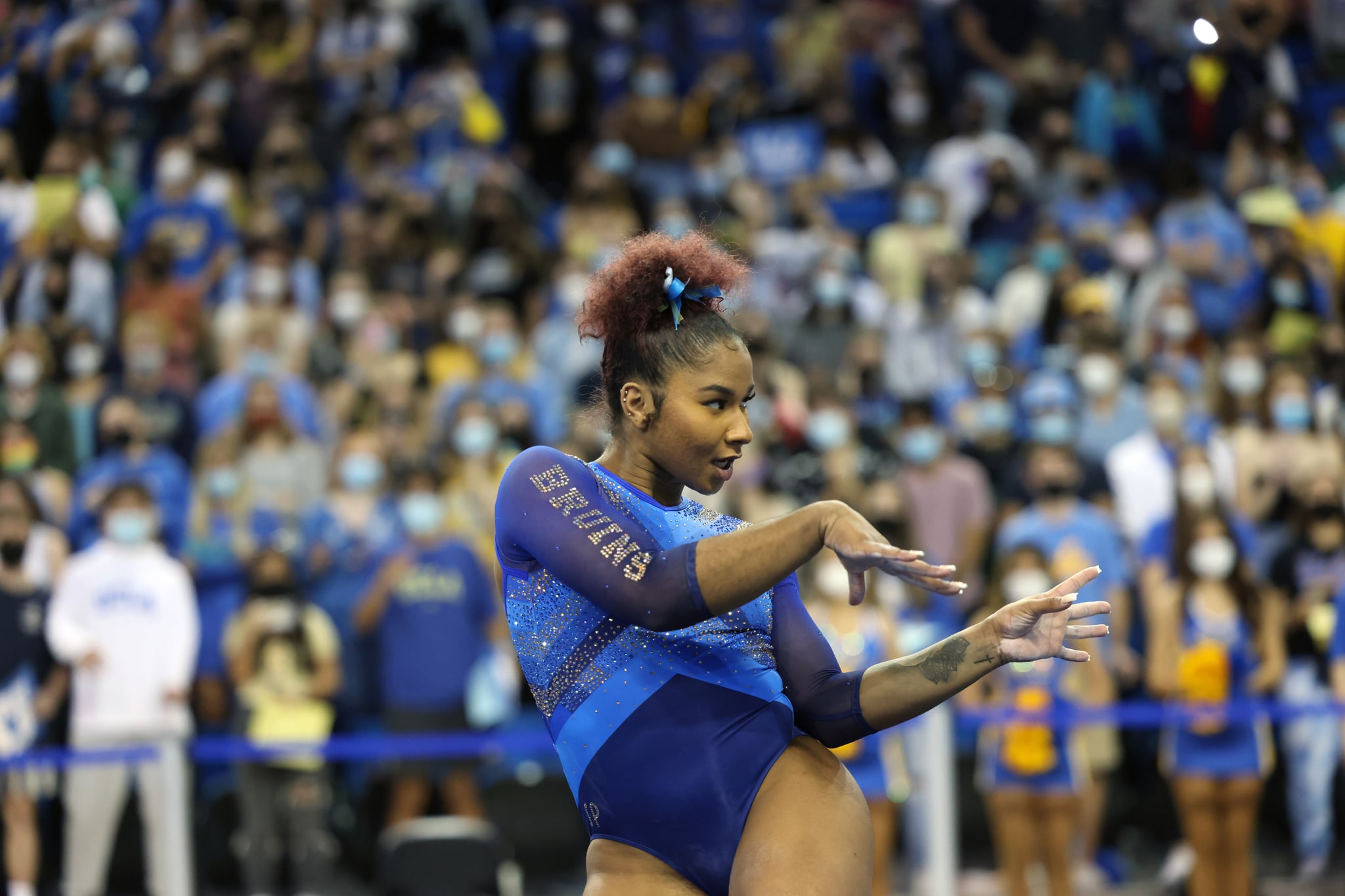 Watch Jordan Chiles's 2022 Lizzo Floor Routine POPSUGAR Fitness