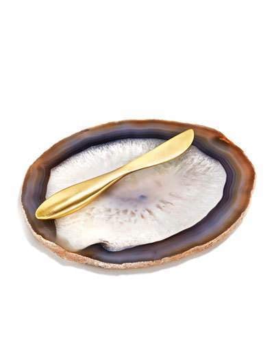 Anna by RabLabs Ita Cheese Plate & Forma Spreader