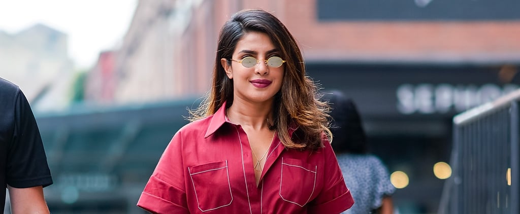 We Don't Know What's Better: Priyanka Chopra's Plunging Summer Dress, or Her Sexy Gold Heels